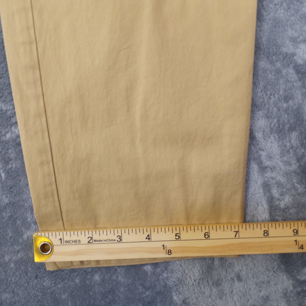 Talbots Women's  Straight Relaxed Chinos in Khakis Pants Size 12p - Picture 14 of 16